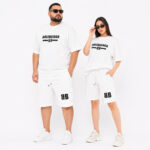 ست تیشرت و شلوارک کارگو طرح Balenciaga - تصویر 3